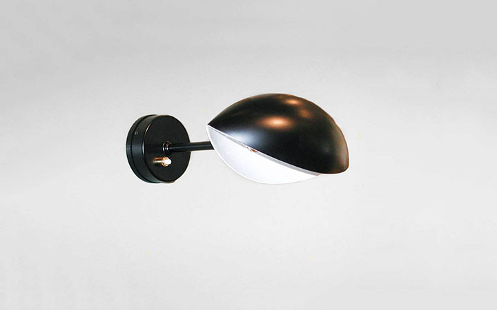 Eye Wall Lamp by Serge Mouille Wall Lamps